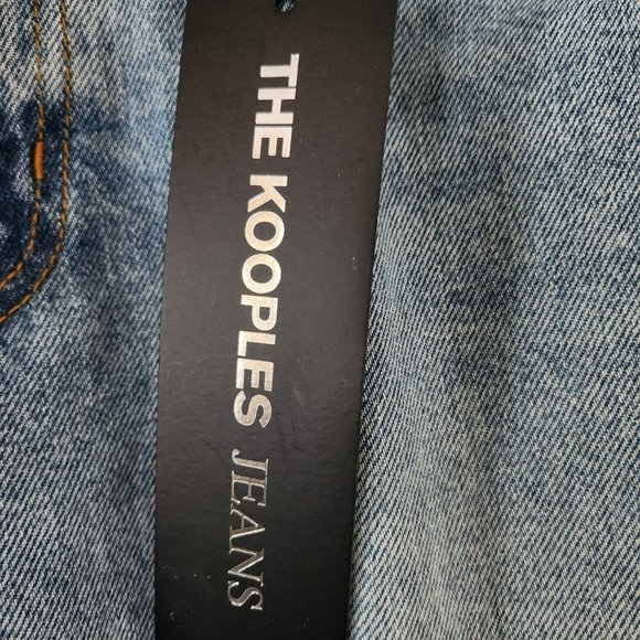 Kooples Mily High-waisted Jeans w/Studs nwt - Picture 7 of 8